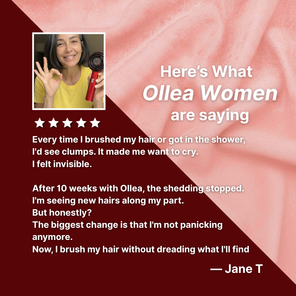 Ollea Red Light Therapy Brush